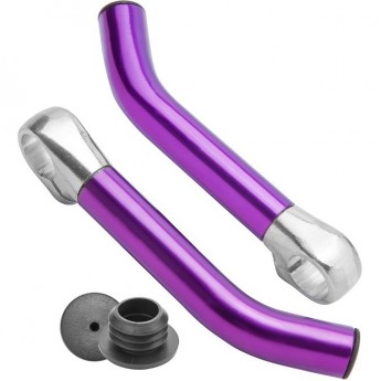 Рога на руль BLF-C2 алюминиевые пурпурные