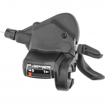 Шифтер/манетка правый Microshift TS39-9R, с тросом 2050 мм