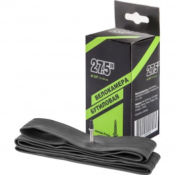 Велокамера NTG 27.5"x2.125" в индивидуальной упаковке Велокамера NTG 27.5"x2.125" в индивидуальной упаковке